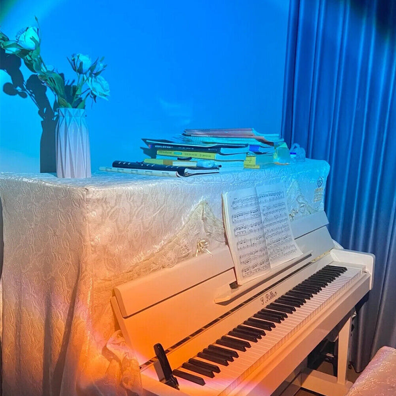 USB Sunset Projection Night Lights LED Breaking Dawn Coastline Beach Lamp Newly