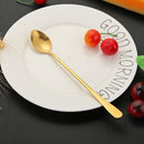 Stainless Steel Long Handle Coffee Tea Spoons Stirring Ice Spoon Home Table