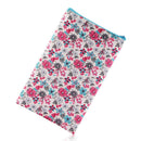 Portable Large Cosmetic Storage Bag Exquisite Print Vertical Makeup Bag(3)