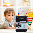 Piggy Bank ATM Machine Electronic Safe Money Jar for Boys Girls (Black) Newly