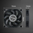 Silent Fan for Computer Cases Chassis Cooling Fan Hydraulic Bearing (7cm) Newly