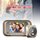 Video Peehole Doorbell Camera Electronic Night View Home Security Door Viewer