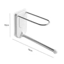 Stainless Steel Hanger Home Storage Rack Clothes Stand Organizer (White) Newly