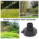Plastic IBC Tank Fittings Coarse Threaded Cap Water Tap Adapter (2x1) Newly