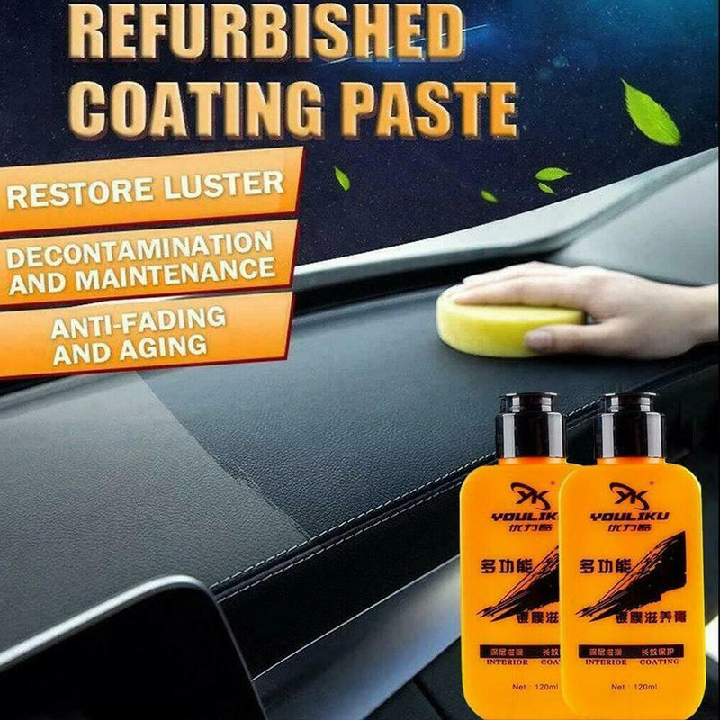 Automotive Interior Auto&Leather Renovated Coating Maintenance 120ml Paste N3L5