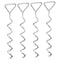 4pcs/set Outdoor Camping Tent Rings Trampoline Floor Nails Holder Accessories