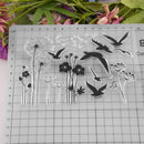DIY Flowers Birds Silicone Clear Stamps Scrapbook/Photo Album Craft Decor