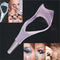 Women 3-In-1 Eyelash Comb Template Make Up Brush Mascara Shield Applicator Tool