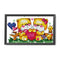 14CT DIY Baby Bear Stamped Partial Cross Stitch Kit Art Embroidery Handicraft