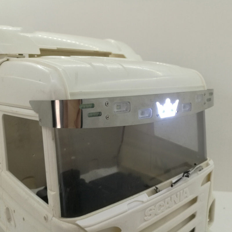 For Tamiya Scania 620 56323 730 1/14 Car Sun Visor LED Light Sunshade Lamp