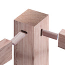 50pcs Woodworking Square Balsa Wood Stick Unfinished Wooden Dowel Rods Block