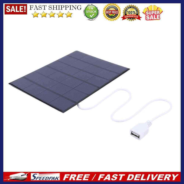 Portable Solar Charger Camp Equipment 165x135mm for Phone/3-5V Battery Char