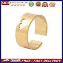 Heart Couple Ring Stainless Steel Wedding Lovers Open Rings Men Women Jewelry