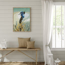 Full Embroidery DIY 14CT Stamped Canvas Art Cross Stitch Kingfisher on River Kit