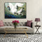 DIY Digital Oil Painting By Numbers Kits Flying Crane Canvas Room Decoration