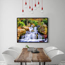 Kyoto Garden Flowing Water Oil Paint By Numbers Kit Frameless Drawing Picture
