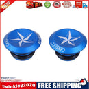 Bike MTB 1 Pair Mini Aluminum Alloy Grip Handlebar Bar End blue