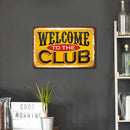 Letters Sheet Metal Drawing Metal Painting Tin Wall Home Poster Bedroom Sign