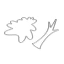 2pcs DIY Tree Cutting Dies Scrapbooking/Photo Album Embossing Metal Stencil
