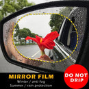 2pcs Car Side Mirror Anti Fog Films Anti Glare Waterproof Stickers with Tools