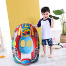 Yacht Shaped Seat Baby Kids Floating Swimming Rings Cute Inflatable Swim Circ