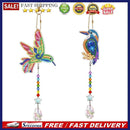 2pcs 5D Diamond Painting Kit Double-sided Drill Pendant Mosaic Art Bags Cra