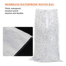 Empty White Sandbag-Woven Polypropylene Sand Bags with Solid Ties for Flooding