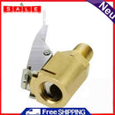 8mm Brass Car Tire Air Chuck Tyre Inflator Pump Valve Clip Connector Adapter