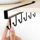 Wrought Iron Towel Wall Hanger Hook Holder Kitchen Door Organizer Storage Rac