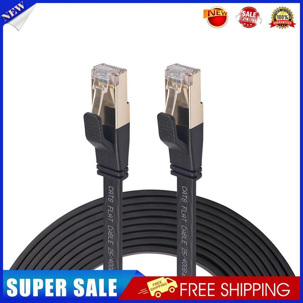 40Gbps Cat8 Ethernet Cable SFTP RJ45 LAN Patch Cord for Router Modem (0.5m)