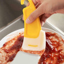 Silicone Oily Scraper Kitchen Utensil Pan Cleaning Cooking Tool Spatula S1D5