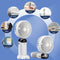 #A Handheld Fan 3000mA Battery Operated Mini Portable Folding Personal Cooling F