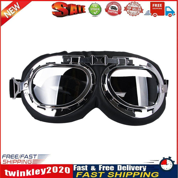 Foldable Dog Glasses UV Protect Goggles Eye Wear Sunglasses (Transparent) Newly