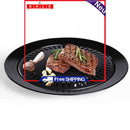Master Grill Pan - Non-Stick Barbecue Stovetop Pan Smokeless Korean BBQ Plate