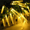 Outdoor Solar LED Lamps 3.5M 20 LED Ice Piton Lamp luces Warm White