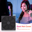 60mm 80mm 90mm 120mm PC Case Fan Grills Filter for Desktop Computer Pack of 5