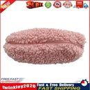 Stationery Storage Plush Pen Case Student School Cosmetic Organizer (Pink) Newly