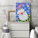 5D DIY Special Shaped Diamond Painting Santa Claus Embroidery Kits Home Wall Art