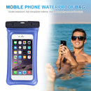 Transparent Waterproof Phone Case Swimming Floating Airbag Pouch (Blue) Newly
