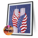 Full Special Crystal Diamond Painting National Flag Art Picture Home Decoration