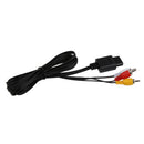 6' Audio AV To RCA Video Cord Cable  For Super Nintendo GameCube N64 SNES NGC