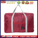Solid Color Waterproof Folding Travel Bag Lightweight Large Capacity Luggage