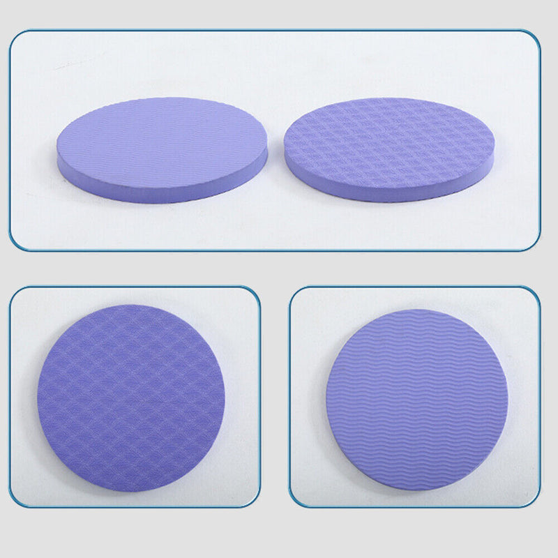 2pcs Anti Slip Yoga Mat Cushion Fitness Knee Pads for Wrist Hips Hands Elbo