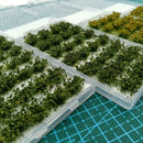 Static Grass Tufts Self-Adhesive Hay Field 28pcs Fit I4X8 Z4P6 XTS 1:35 B6P2