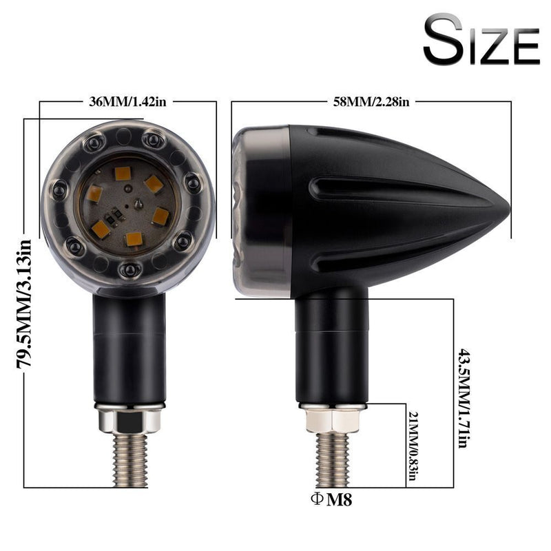 Blinker Light Motorcycle Lamp Turn Signal Motorcycle Indicator Light