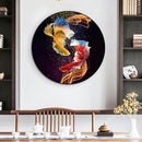 5D Full Round Drill Diamond Painting Fish DIY Cross Stitch Wall Art Embroid