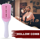 DIY Smooth Hair Comb Curly Hair Massage Comb for Home Salon Hair Styling Tool