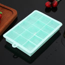 Silicone Ice Cube Mold 15 Grids Ice Cube Maker DIY Ice Tray Jelly Freezer Mou
