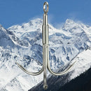 Outdoor Survival Grappling Hook Rock Climbing Claw Gift Sale Carabiner A7E1