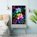 Full Cross Stitch Handcraft 11CT Stamped Dazzling Picture Needlework Ornament